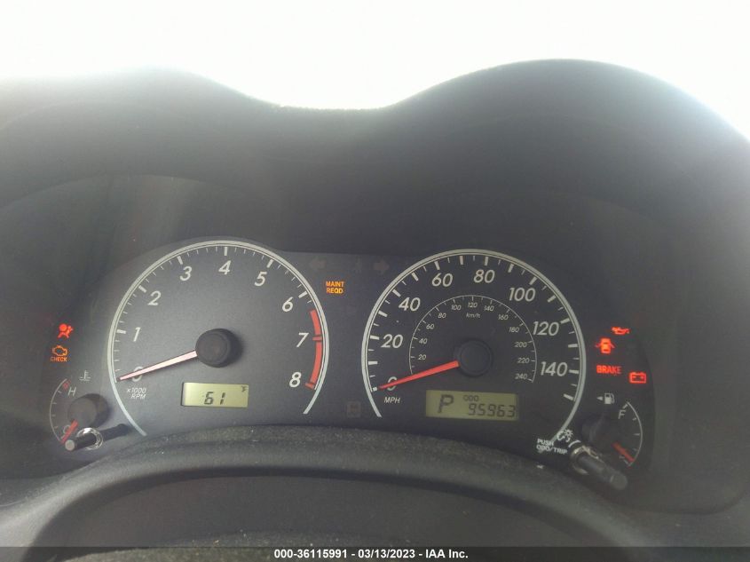 2013 TOYOTA COROLLA L/LE/S - 2T1BU4EE1DC004918