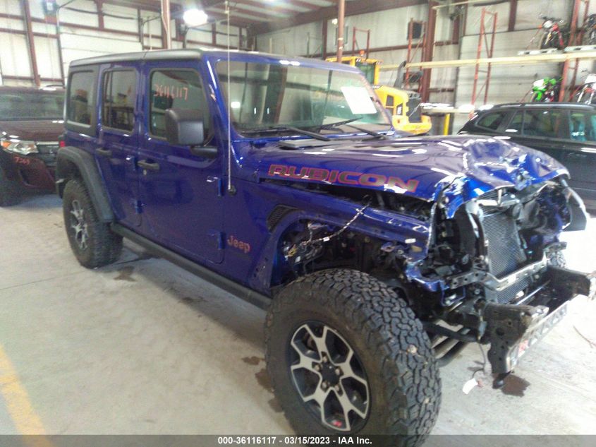 2020 JEEP WRANGLER UNLIMITED RUBICON - 1C4HJXFN4LW145636
