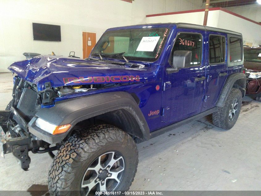2020 JEEP WRANGLER UNLIMITED RUBICON - 1C4HJXFN4LW145636