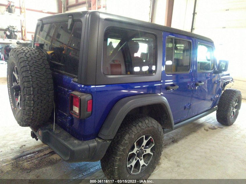 2020 JEEP WRANGLER UNLIMITED RUBICON - 1C4HJXFN4LW145636