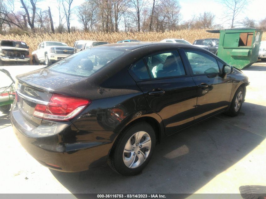 2013 HONDA CIVIC SDN LX - 19XFB2F56DE201952
