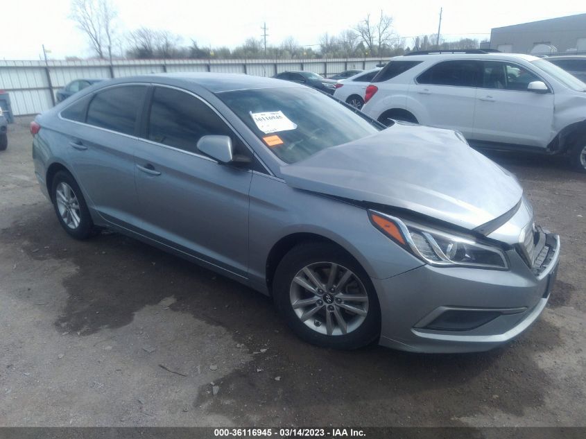 2016 HYUNDAI SONATA 2.4L SE - 5NPE24AF7GH361006