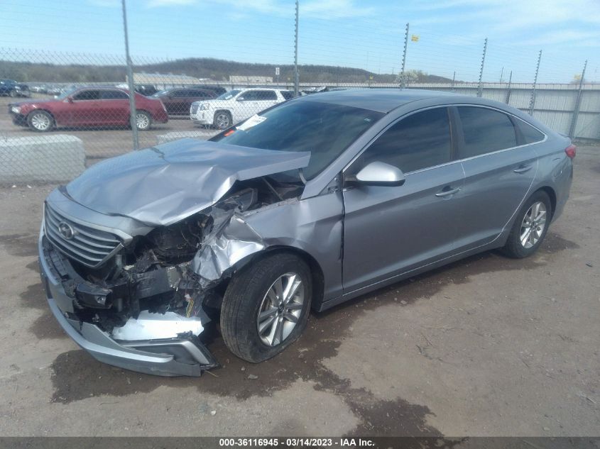 2016 HYUNDAI SONATA 2.4L SE - 5NPE24AF7GH361006