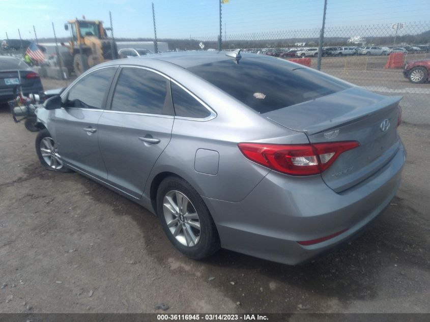 2016 HYUNDAI SONATA 2.4L SE - 5NPE24AF7GH361006