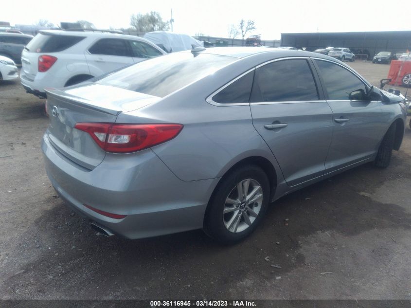 2016 HYUNDAI SONATA 2.4L SE - 5NPE24AF7GH361006