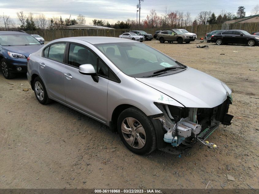 2013 HONDA CIVIC SDN LX - 19XFB2F50DE253481
