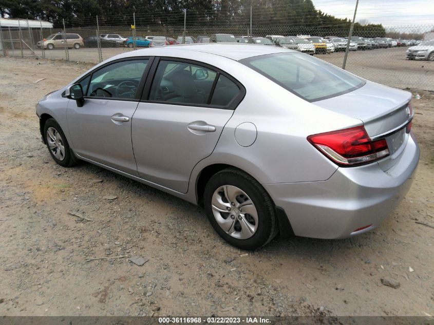 2013 HONDA CIVIC SDN LX - 19XFB2F50DE253481