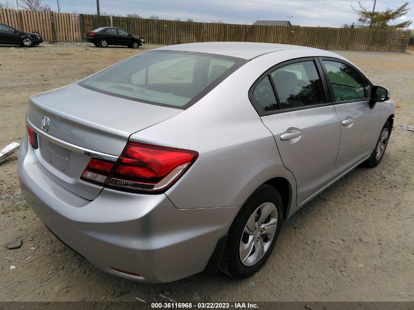 2013 HONDA CIVIC SDN LX - 19XFB2F50DE253481