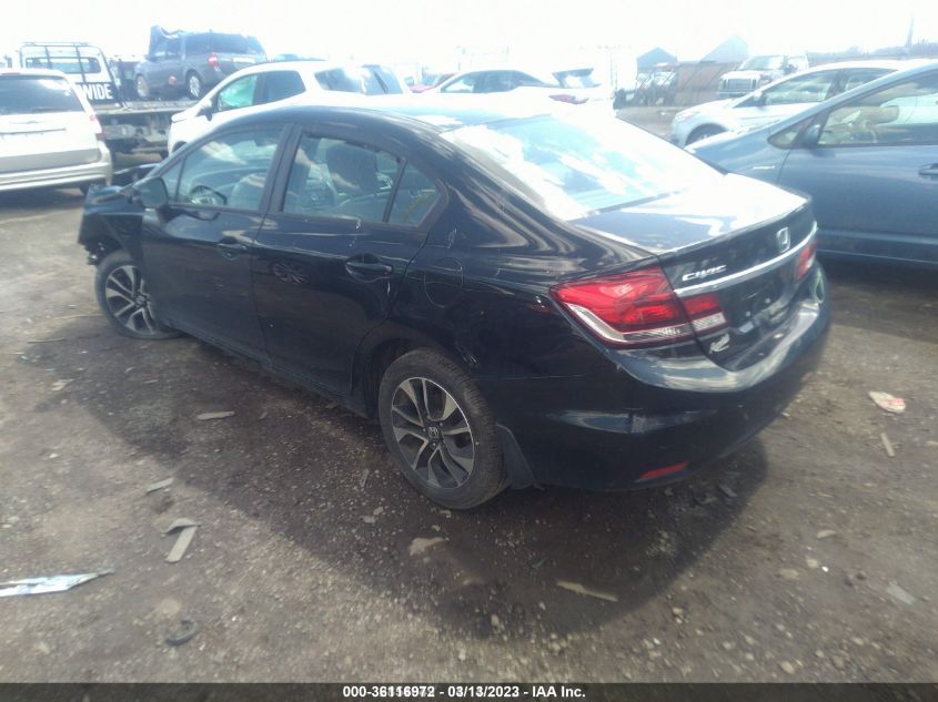 2013 HONDA CIVIC SDN EX - 19XFB2F89DE085141
