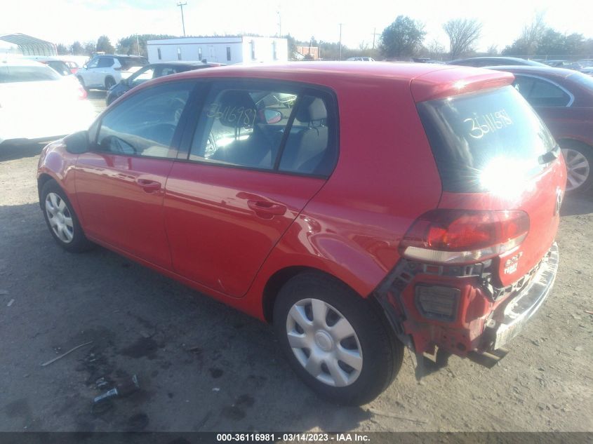 2013 VOLKSWAGEN GOLF - WVWDB7AJ5DW132279