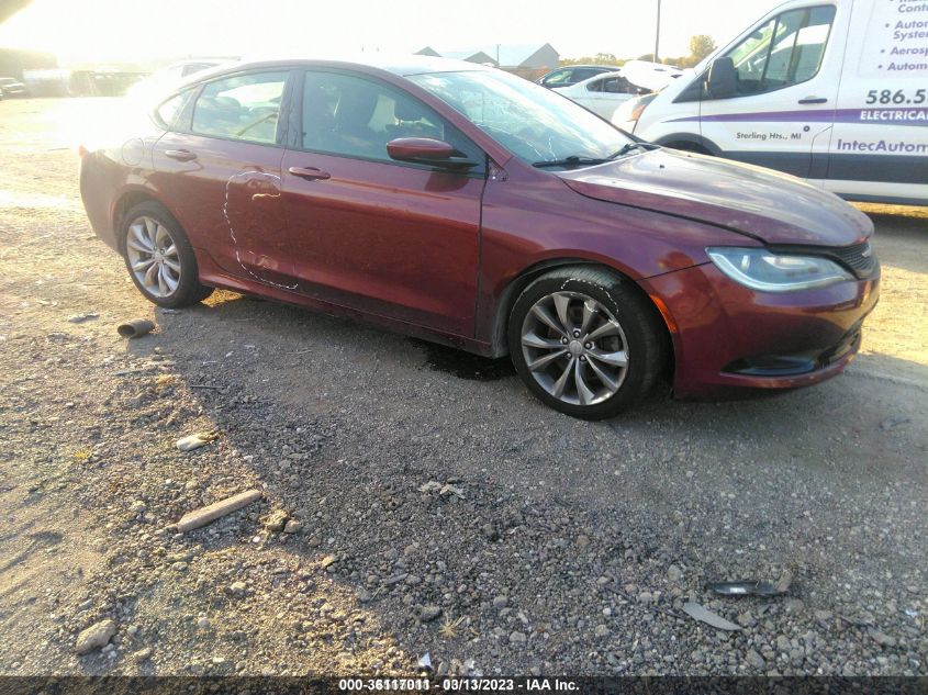 2015 CHRYSLER 200 S - 1C3CCCDG0FN540994