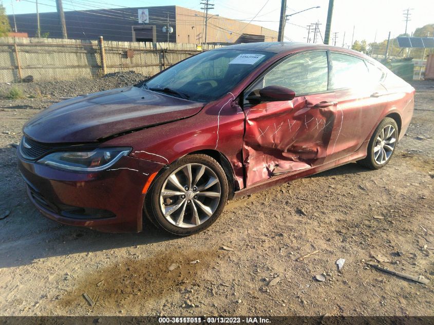 2015 CHRYSLER 200 S - 1C3CCCDG0FN540994