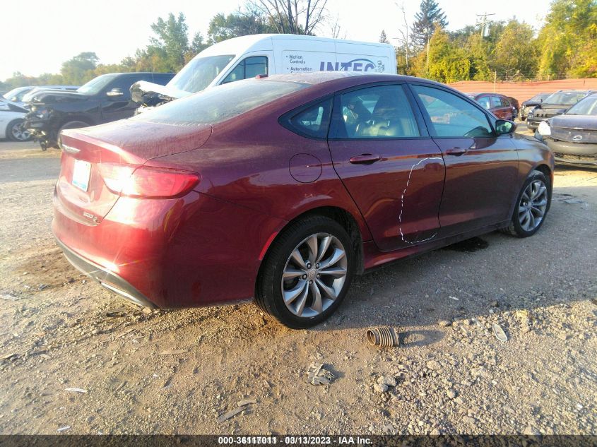 2015 CHRYSLER 200 S - 1C3CCCDG0FN540994