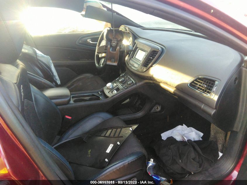 2015 CHRYSLER 200 S - 1C3CCCDG0FN540994