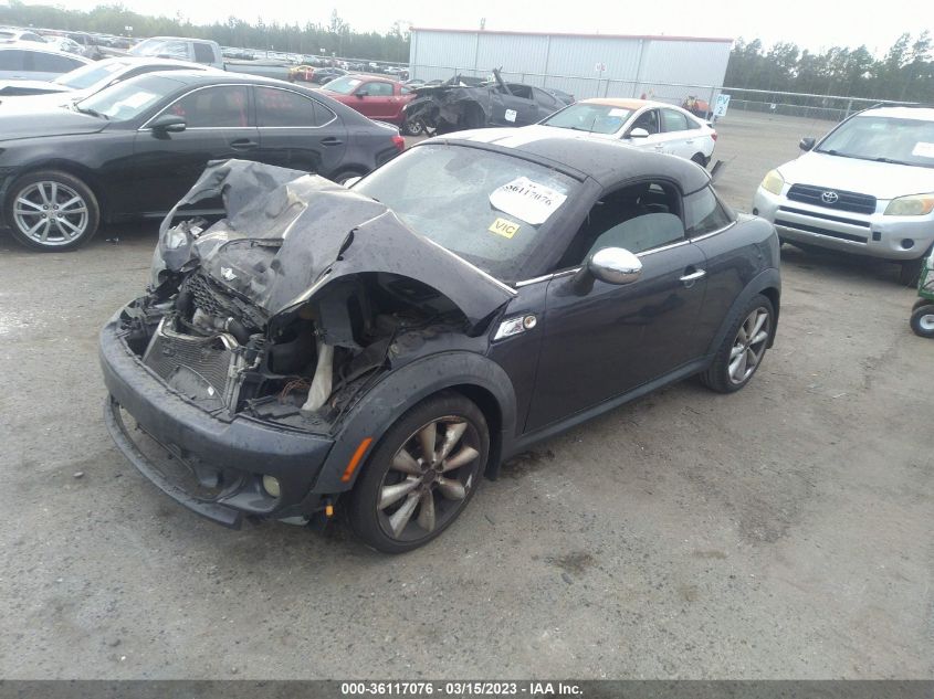 2013 MINI COOPER COUPE S WMWSX3C57DT466703