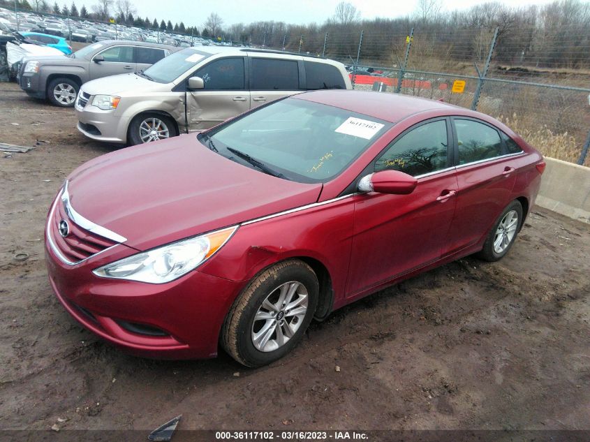 VIN 5NPEB4ACXDH794417 2013 HYUNDAI SONATA no.2