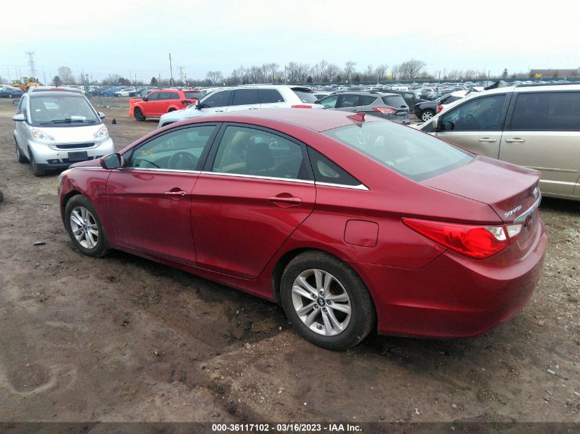 VIN 5NPEB4ACXDH794417 2013 HYUNDAI SONATA no.3