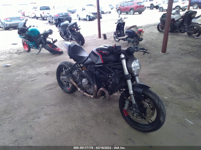 2020 DUCATI MONSTER 821 - ZDMMACLS6LB005875
