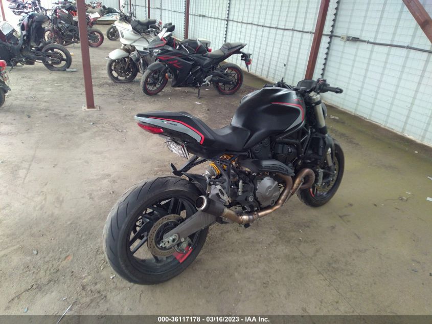 2020 DUCATI MONSTER 821 ZDMMACLS6LB005875