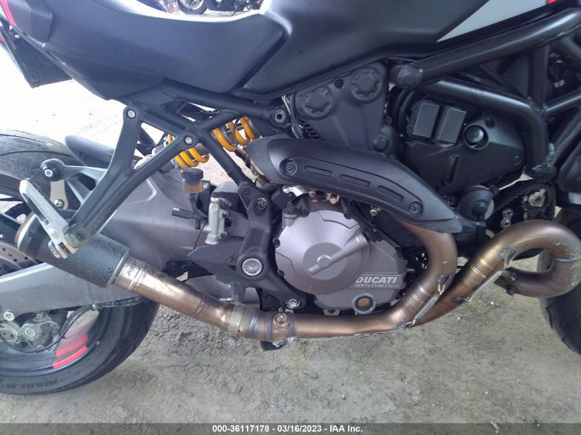 2020 DUCATI MONSTER 821 ZDMMACLS6LB005875