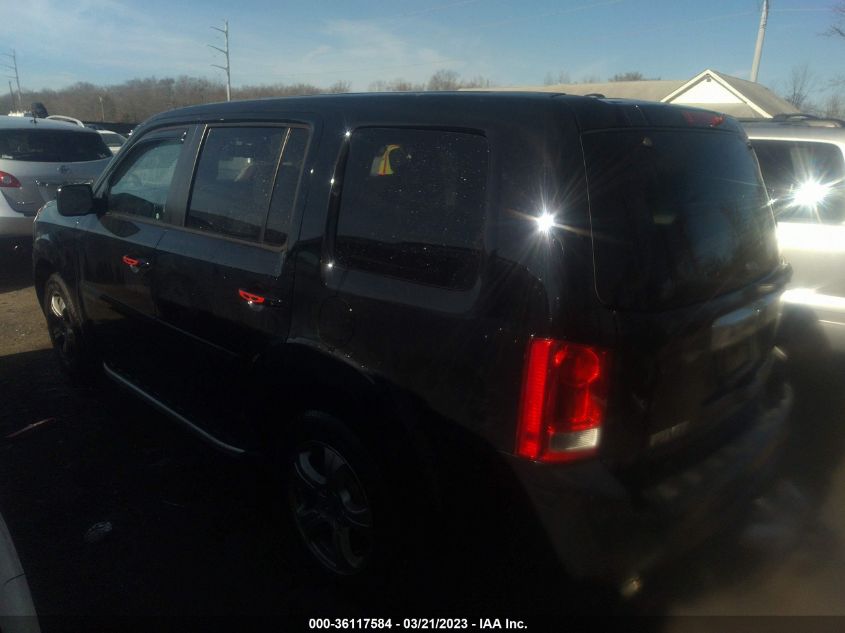 2015 HONDA PILOT EX-L - 5FNYF4H64FB025513