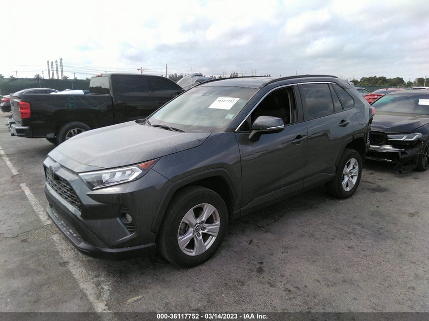 VIN 2T3W1RFV8LC071432 2020 TOYOTA RAV4 XLE