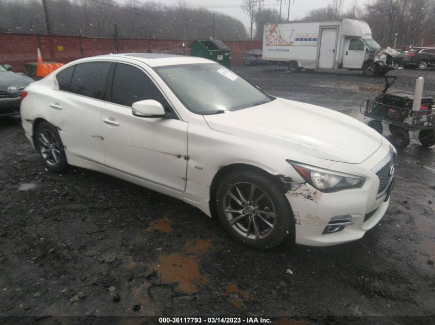 2017 INFINITI Q50 3.0T SIGNATURE EDITION - JN1EV7AR6HM839574