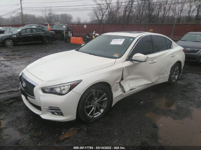 2017 INFINITI Q50 3.0T SIGNATURE EDITION - JN1EV7AR6HM839574