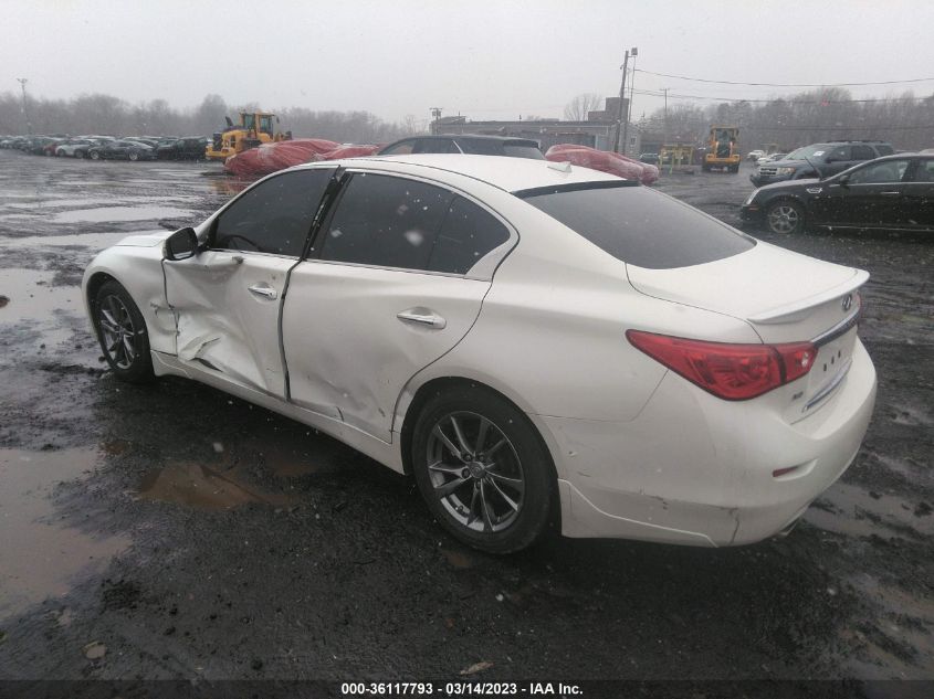 2017 INFINITI Q50 3.0T SIGNATURE EDITION - JN1EV7AR6HM839574