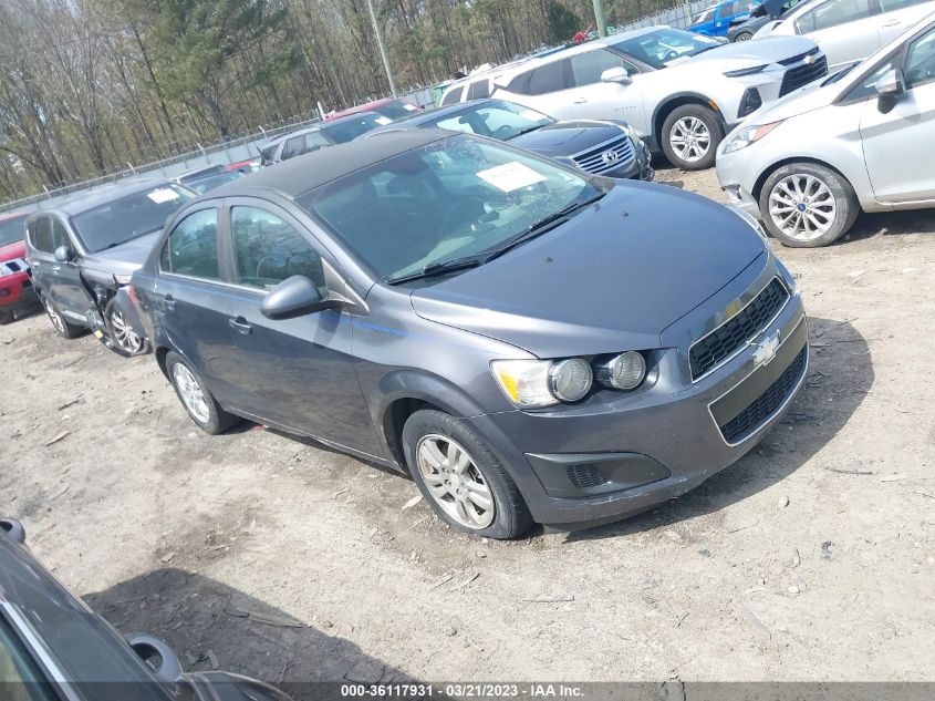 2013 CHEVROLET SONIC LT - 1G1JC5SH1D4125589