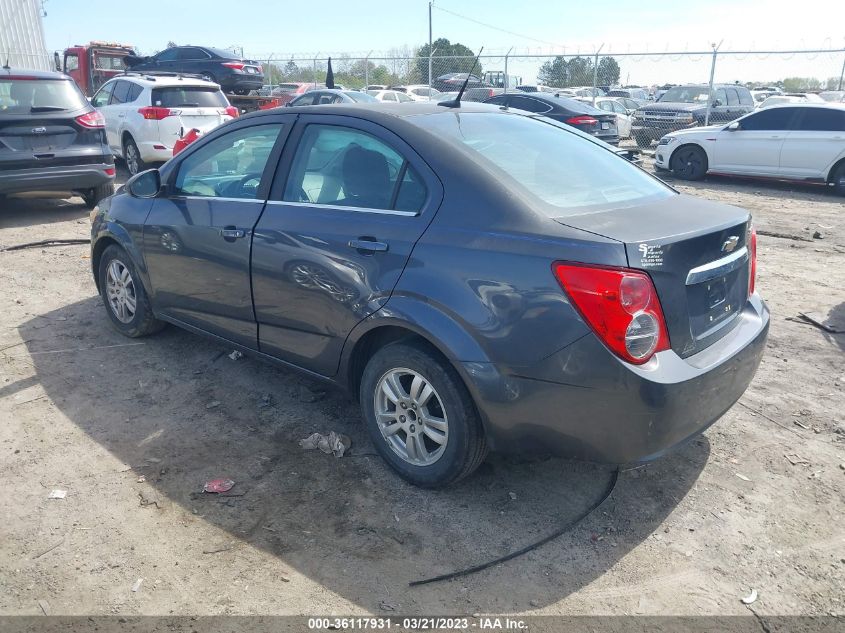 2013 CHEVROLET SONIC LT - 1G1JC5SH1D4125589