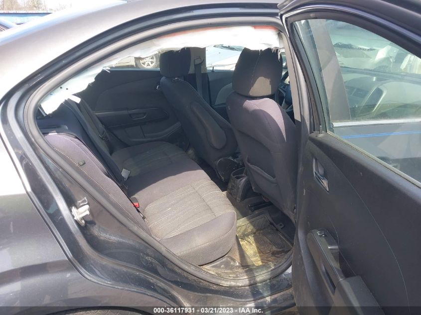 2013 CHEVROLET SONIC LT - 1G1JC5SH1D4125589