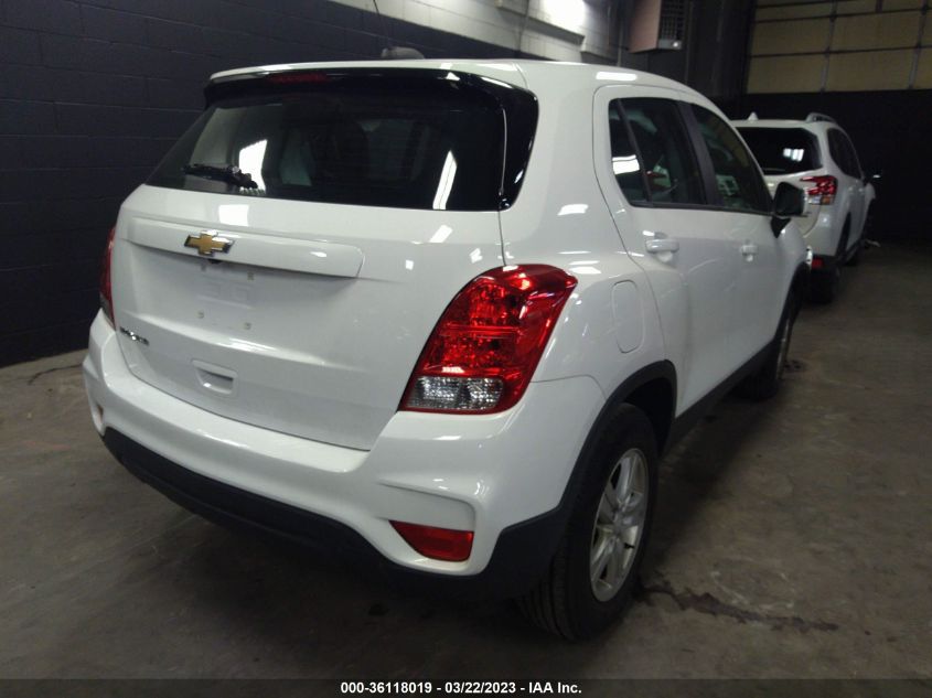 2019 CHEVROLET TRAX LS - 3GNCJNSB8KL270189