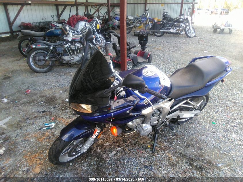 2004 YAMAHA FZ6 S - JYARJ08E44A002074