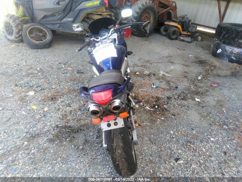 2004 YAMAHA FZ6 S - JYARJ08E44A002074