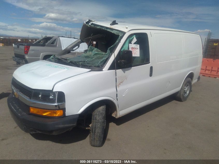 2020 CHEVROLET EXPRESS CARGO VAN - 1GCWGAFG3L1252873