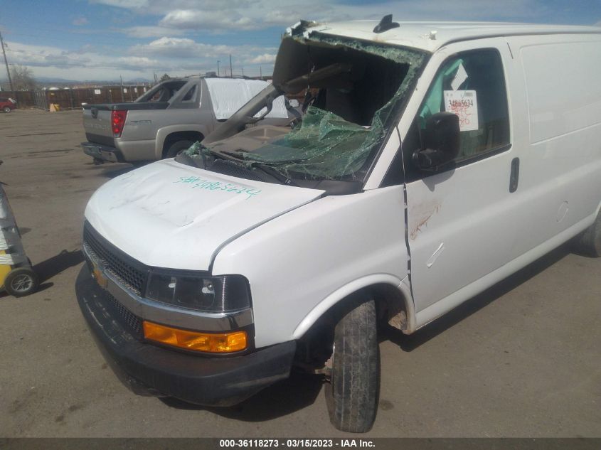 2020 CHEVROLET EXPRESS CARGO VAN - 1GCWGAFG3L1252873