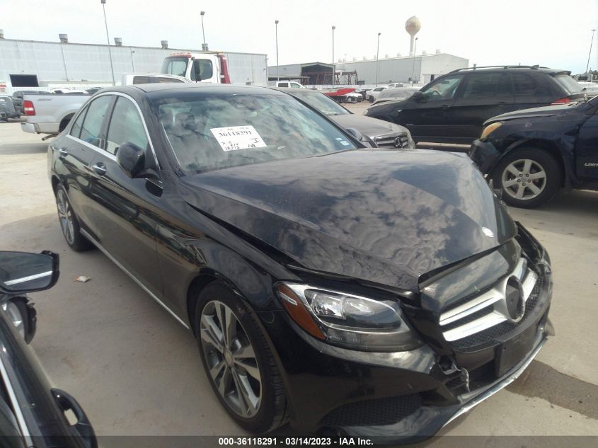 2016 MERCEDES-BENZ C-CLASS C 300 - WDDWF4JB4GR167408