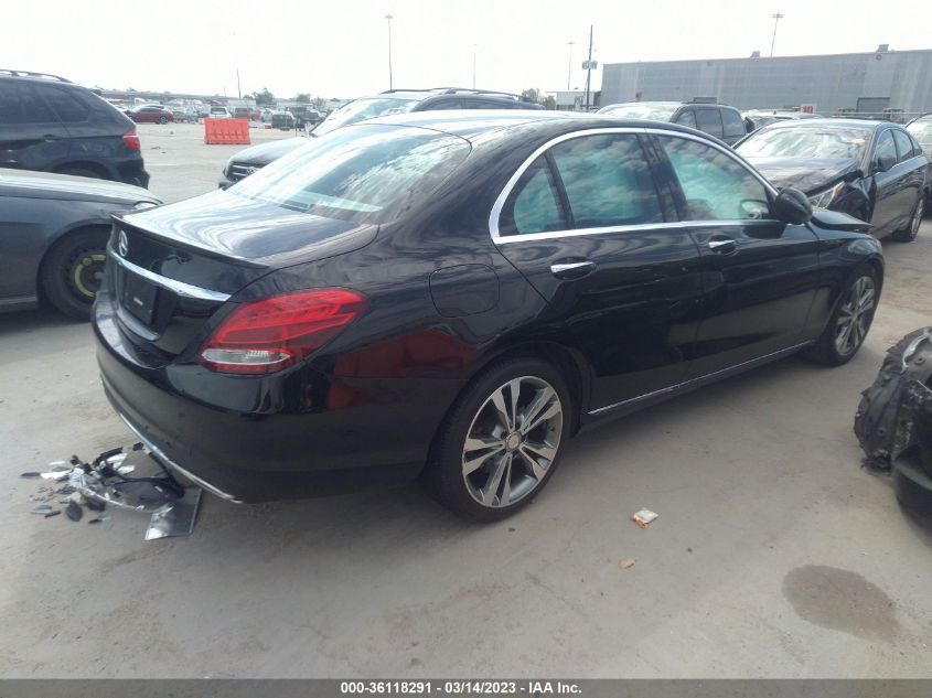 2016 MERCEDES-BENZ C-CLASS C 300 - WDDWF4JB4GR167408