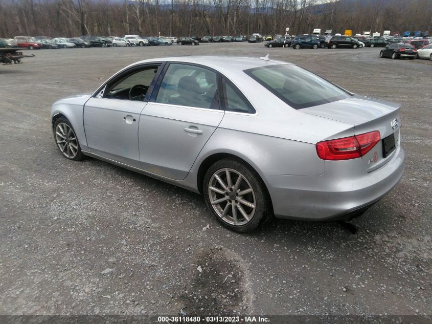 2014 AUDI A4 PREMIUM PLUS - WAUFFAFL8EN006653