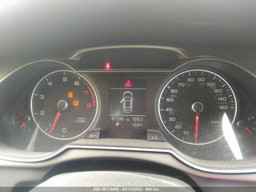 2014 AUDI A4 PREMIUM PLUS - WAUFFAFL8EN006653