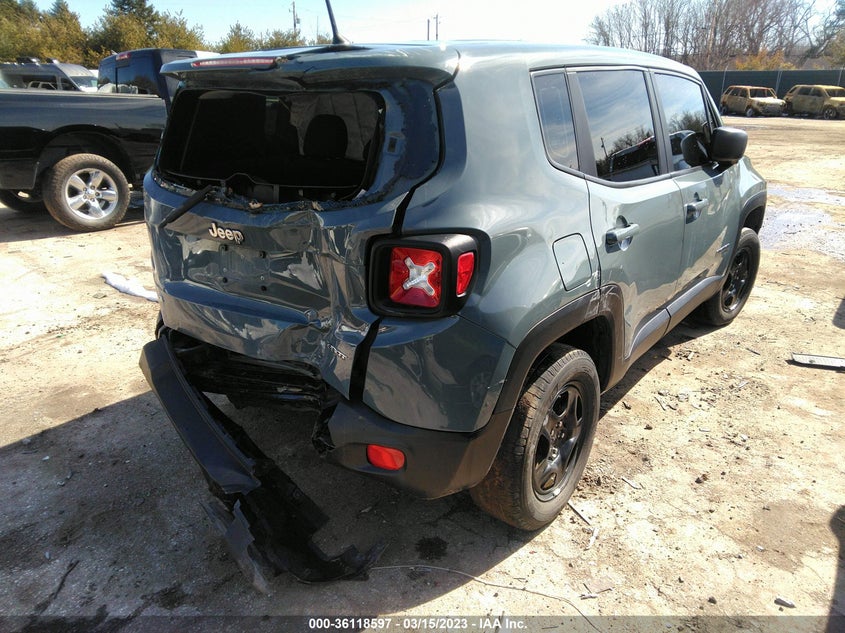 VIN ZACCJBAB7HPE83112 2017 JEEP RENEGADE SPORT