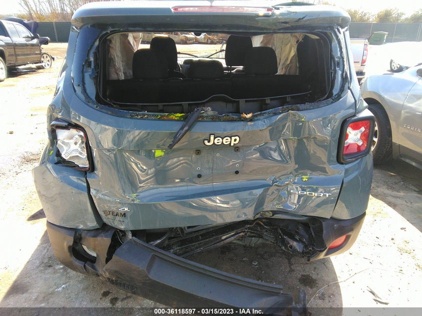 VIN ZACCJBAB7HPE83112 2017 JEEP RENEGADE SPORT