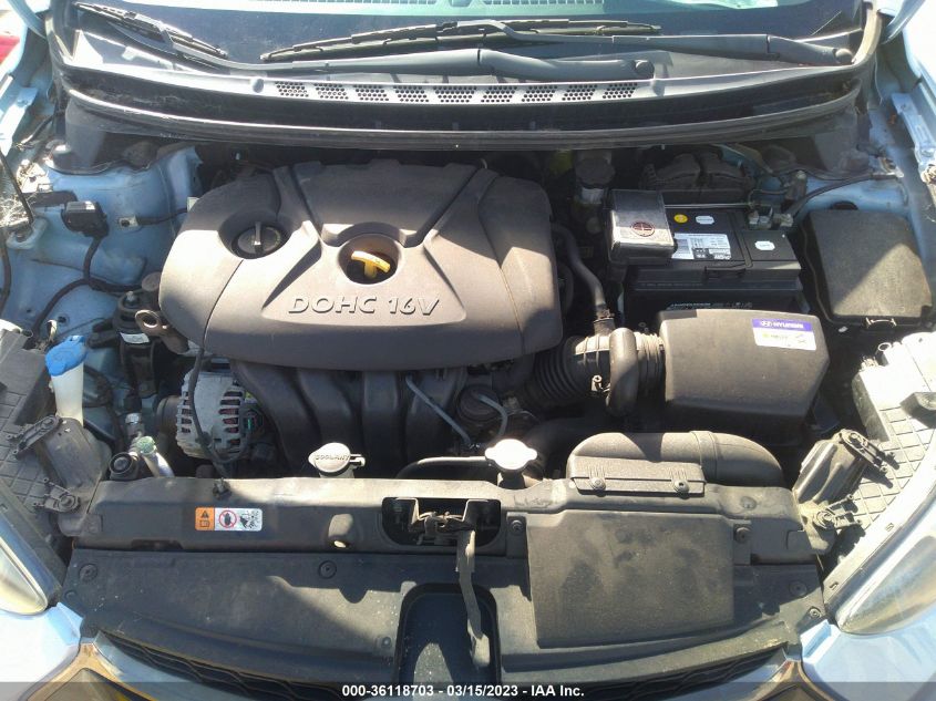 2013 HYUNDAI ELANTRA COUPE SE KMHDH6AE5DU004028