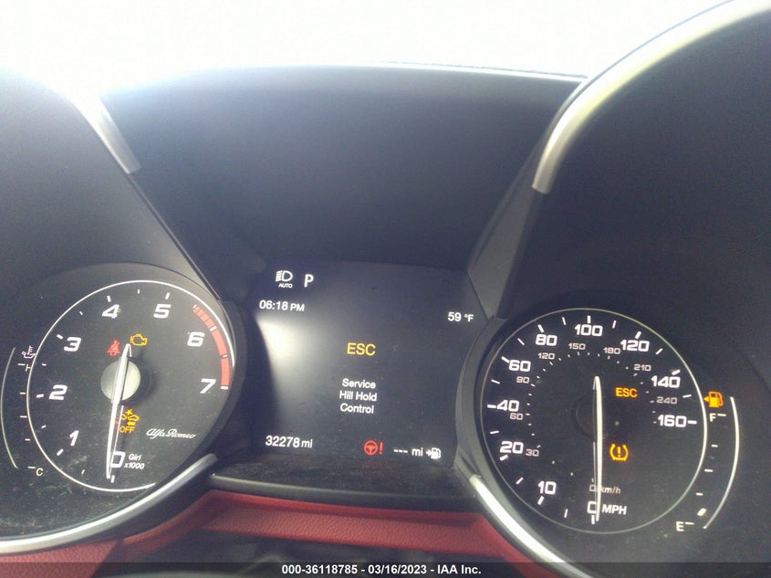 VIN ZARFAMAN0L7632782 2020 ALFA ROMEO GIULIA