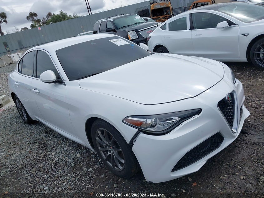 VIN ZARFAMAN0L7632782 2020 ALFA ROMEO GIULIA