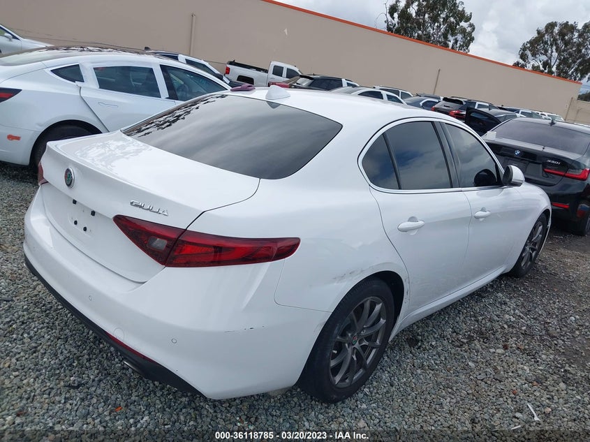 VIN ZARFAMAN0L7632782 2020 ALFA ROMEO GIULIA