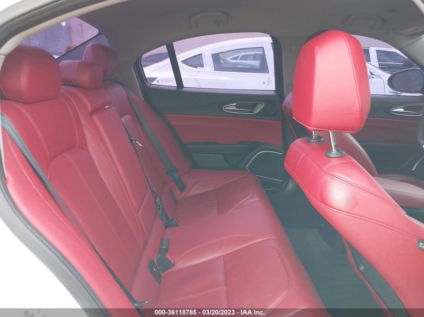 VIN ZARFAMAN0L7632782 2020 ALFA ROMEO GIULIA