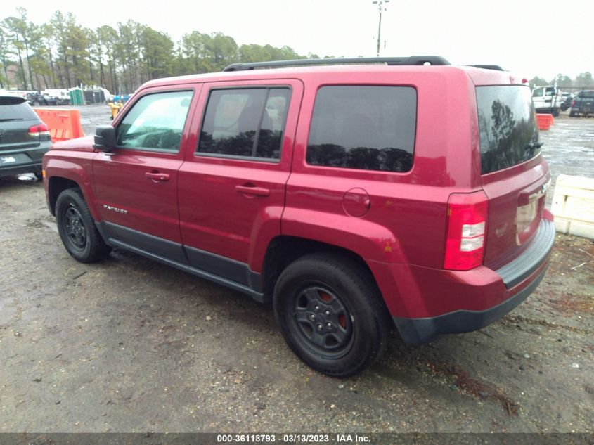 2015 JEEP PATRIOT SPORT - 1C4NJPBB4FD264186