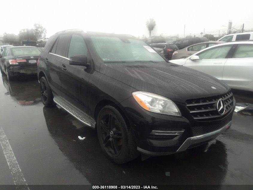 2013 MERCEDES-BENZ M-CLASS ML 350 - 4JGDA5HB7DA257234